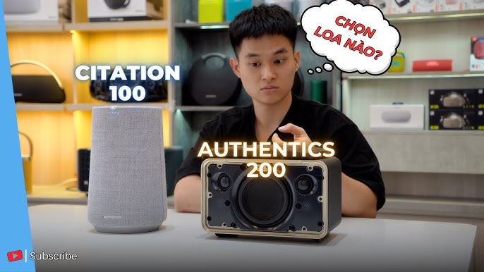 Harman Kardon Citation 100 vs JBL Authentics 200 BATTLE SOUND ...