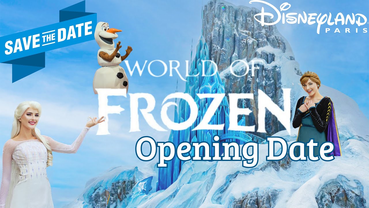 OFFIZIELL! 🏰 World of Frozen bekommt Eröffnungsdatum – das erwartet uns in Paris!