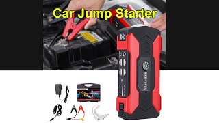 Car Jump Starter Multi-Function Emergency Power Bank Rechargable Battery