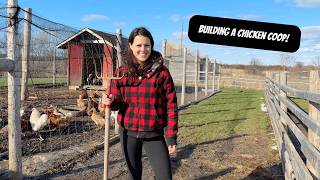 A Day On The Homestead | Building The Chicken Coop