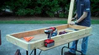 How to Build a Kitchen for Cabin/Workshop Pt. 1 www.youtube.com/user/bravethewilds.