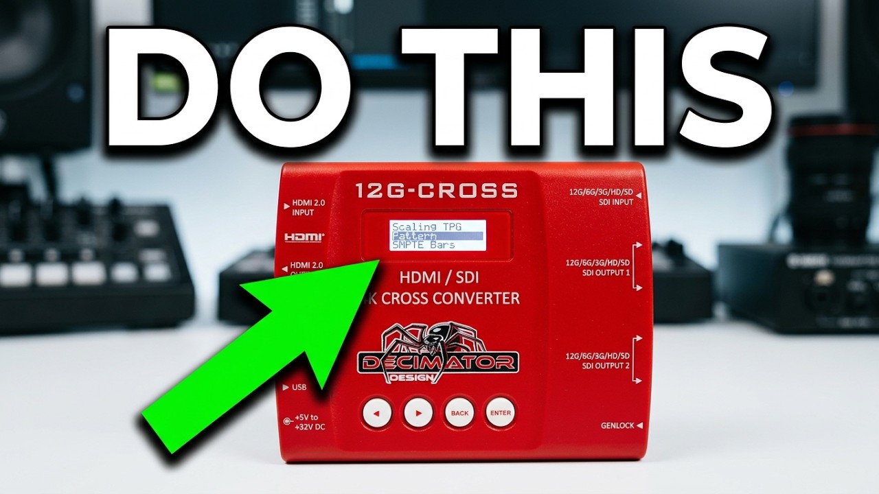 How to Update a Decimator 12-cross or MD-HX to get new features