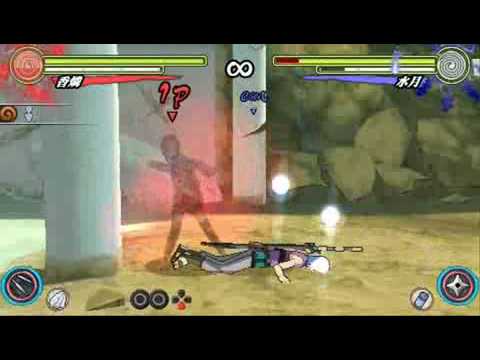 naruto shippuden accel 3 karin moves - YouTube