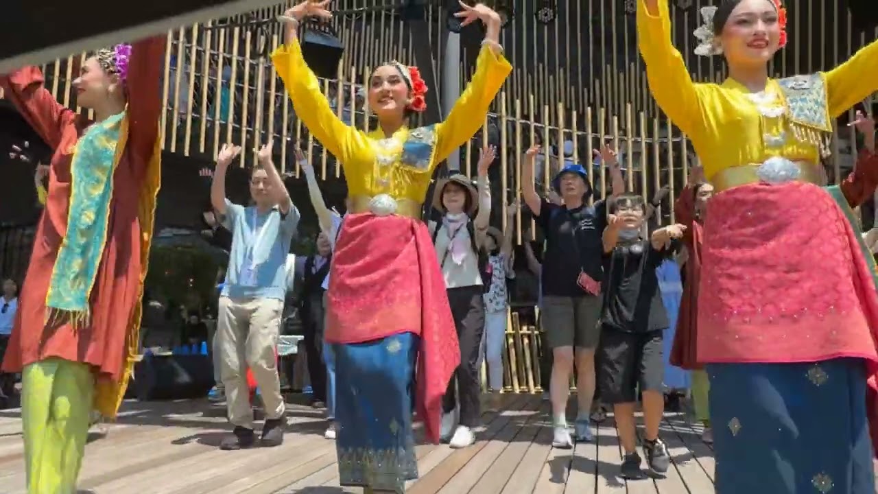 マレーシア館ダンスパフォーマンス　2025/06/30