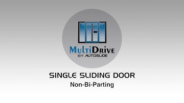 Installation of MultiDrive Automatic Door System on Sliding Patio Door