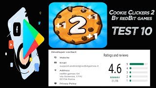 Testing Google Play Store Apps - Test 10 "Cookie Clickers 2" by redBit games 🎮 screenshot 1