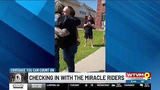Checking in with the Miracle Riders on their 21 day trip to raise money for CSU