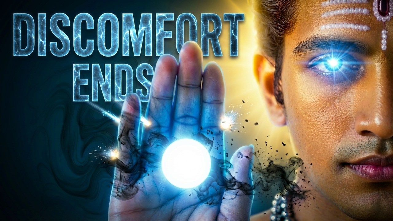 STOP IGNORING THE SIGNALS 💙 YOUR DISCOMFORT DISSOLVES NOW ⚕️ Sacred Dhanvantari Mantra