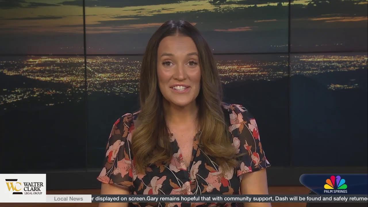 NBC Palm Springs at 11p.m.