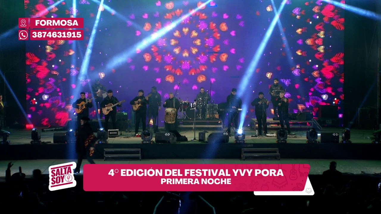 🎉 EN VIVO | 4° EDICIÓN DEL FESTIVAL YVY PORÁ – PRIMERA NOCHE 🎶