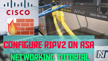 5-Configure RIPv2 on ASA Firewall | Routing on the ASA