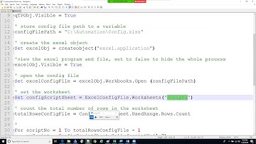 UFT Data Driven Testing For Beginners, Lesson 12: Writing the driver scripts