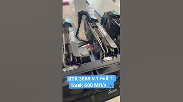 RTX 3080 V.1 Full X6 Mining Rig ⛏