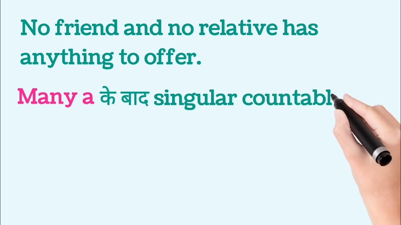 Grammar checker / Subject Verb Agreement spokenenglish 