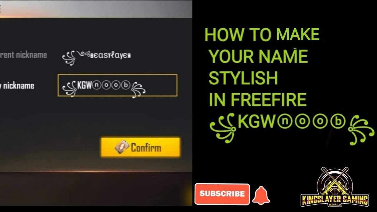 How To Make Your Name Stylish In Freefire Frank Belzer