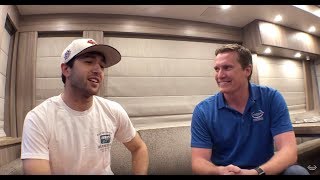 Catching Up with Chase Elliott in His Custom Luxury Coach