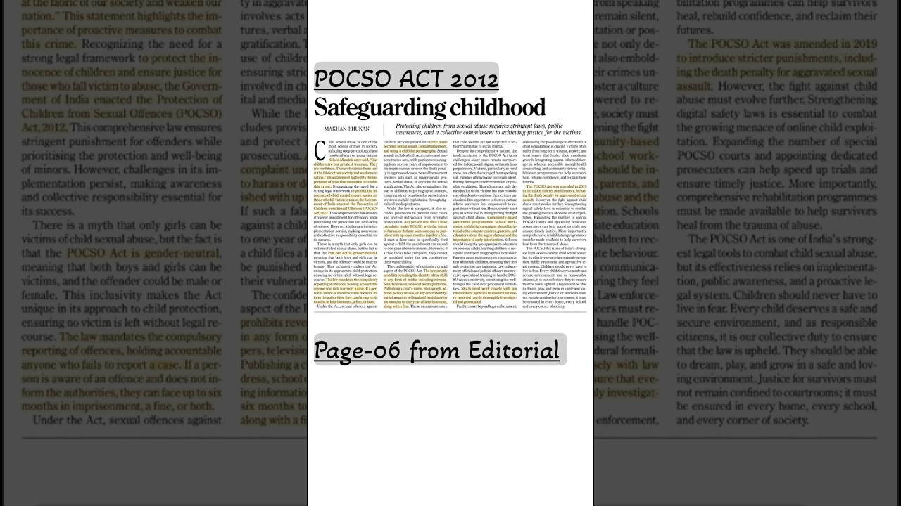 Important Topics From Today's Assam Tribune For APSC CCE 