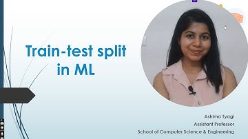 Train-test split in Machine Learning | Data Splitting in ML | Training and Testing ML model