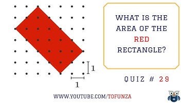 Math Puzzles with Answers in 60 seconds - Area of the Rectange ?