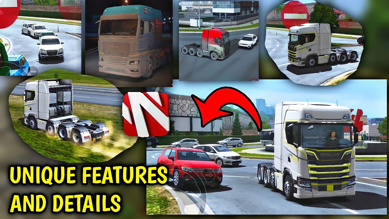 🚚Unique Features And Details Part -2 In Truckers Of Europe 3 By Wanda Software 🏕 | Truck Gameplay