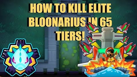 BTD6 Elite (Ranked) Bloonarius - 65 Tier Strategy w/commentary! Easy Top 50 Medal - Haunted