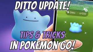 Shiny Ditto Update! Everything You Need to Know about Ditto in Pokemon Go!