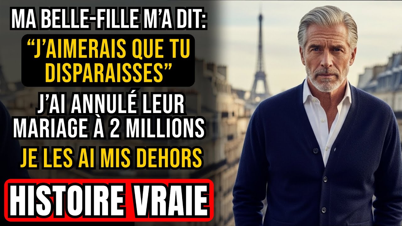 Ma belle-fille m’a humilié 3 ans: j’ai annulé le mariage de luxe et donné une leçon