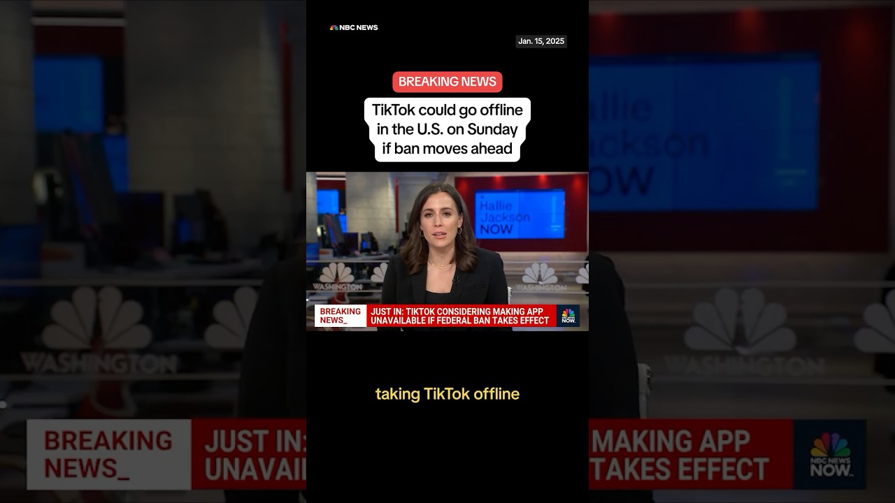 TikTok could go offline in the U.S. on Sunday if ban moves ahead TikTok could go offline in the U.S. on Sunday if ban moves ahead