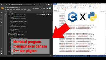 Job Sheet ~ Membuat program Tes Kebugaran || Bahasa C++ dan Phyton