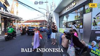 4K Bali, Indonesia Walking Tour | Legian | Sanur| Kuta | Seminyak July 2026