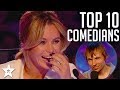 TOP 10 Funniest Comedians EVER on Britain