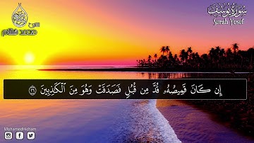 سورة يوسف كاملة _ القارئ محمد هشام   Surah Yusuf(1