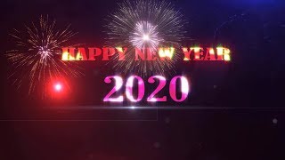 Happy new year 2020 | Happy new year | Happy new year footage | Amazing happy new year