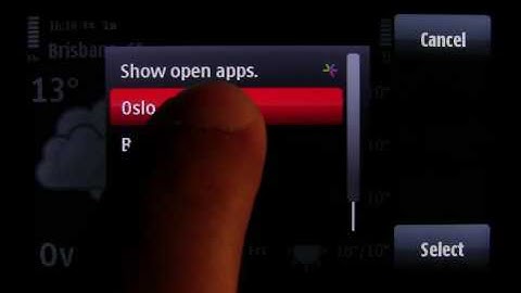 Weather Info in your pocket - Qt for S60