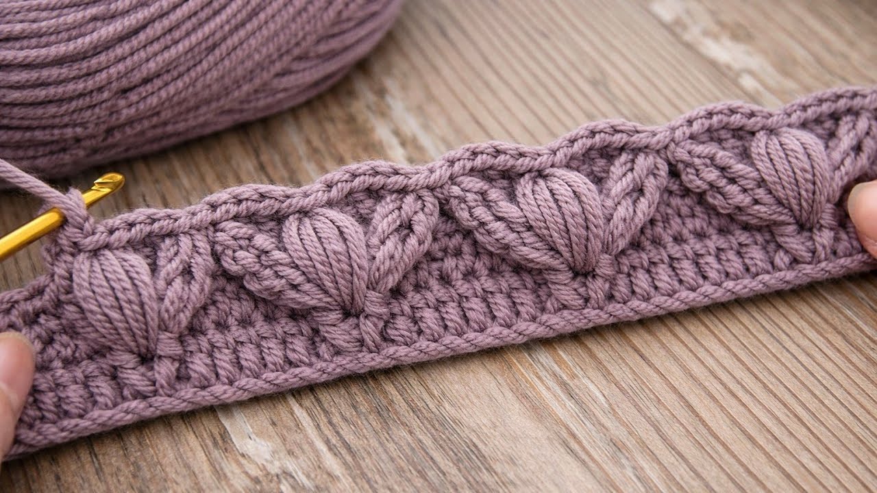 NEW! Very Beautiful & Easy 4-Row Crochet Stitch Blanket & Shawl Pattern