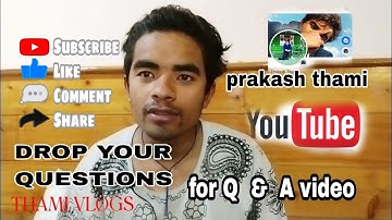 Drop your  question on comment box  for Q&A video