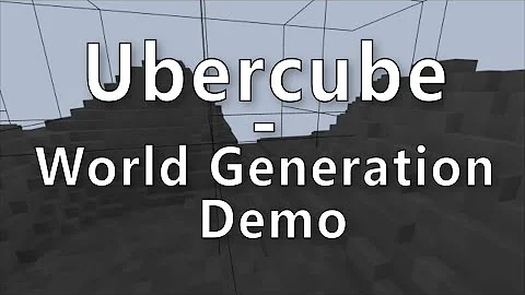 [InDev] Ubercube Voxel shooter - Multi-threaded World Generation