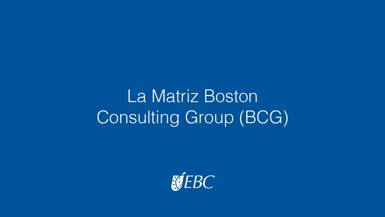 La Matriz Boston Consulting Group BCG YouTube