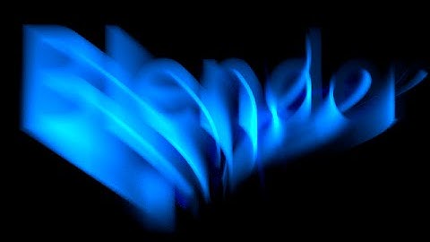 Blender Tutorial: Streaking Text Animation