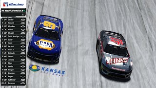 2024 NASCAR Cup Series Racing at Kansas Speedway LIVE