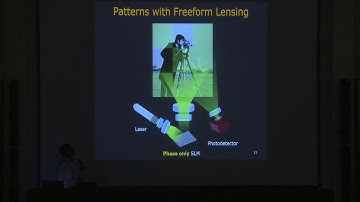 ICCP2019 Oral 04: Wavelet Tree Parsing with Freeform Lensing