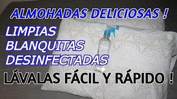 ¿Se pueden limpiar las almohadas con agua oxigenada?