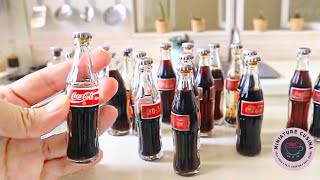 Unboxing Video Mini Vintage COCA COLA ASMR Miniature Cooking Items Tiny Food screenshot 2