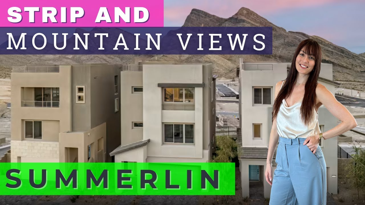 Pulte Blacktail New Summerlin Homes for Sale with Rooftop Decks (Las