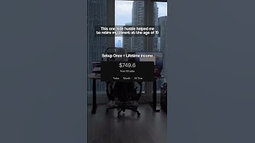 This is the easiest and laziest side hustle to try in 2025 to generate income on autopilot😱 #shorts