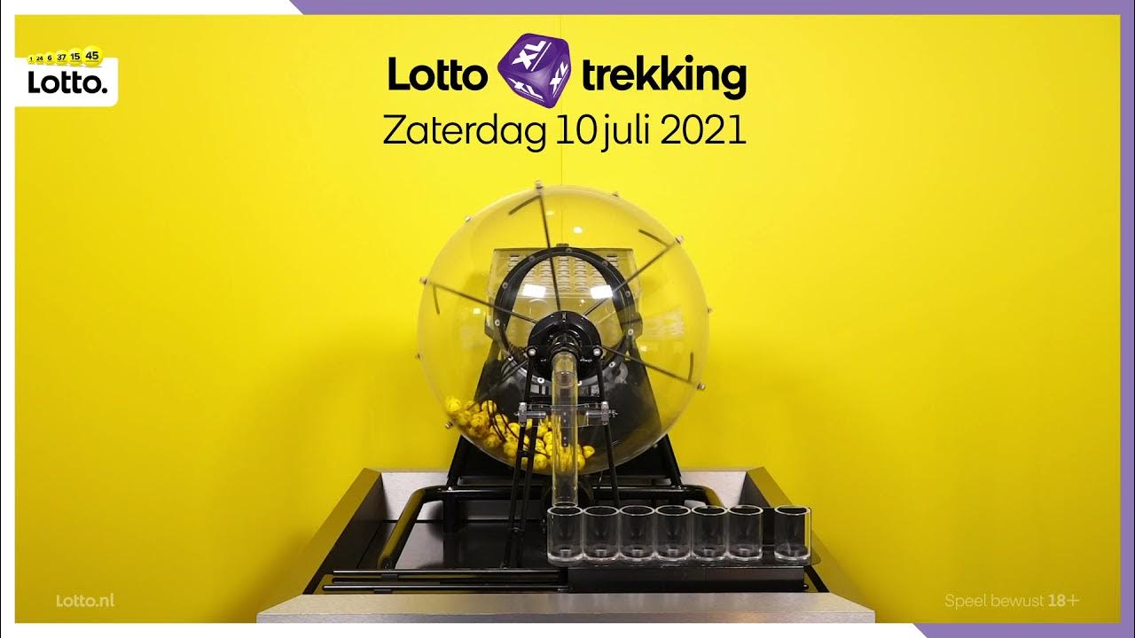 Lotto trekkingsuitslag 10 juli 2021 YouTube