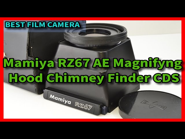 Mamiya RZ67 AE Magnifyng Hood Chimney Finder CDS マミヤ AE野外