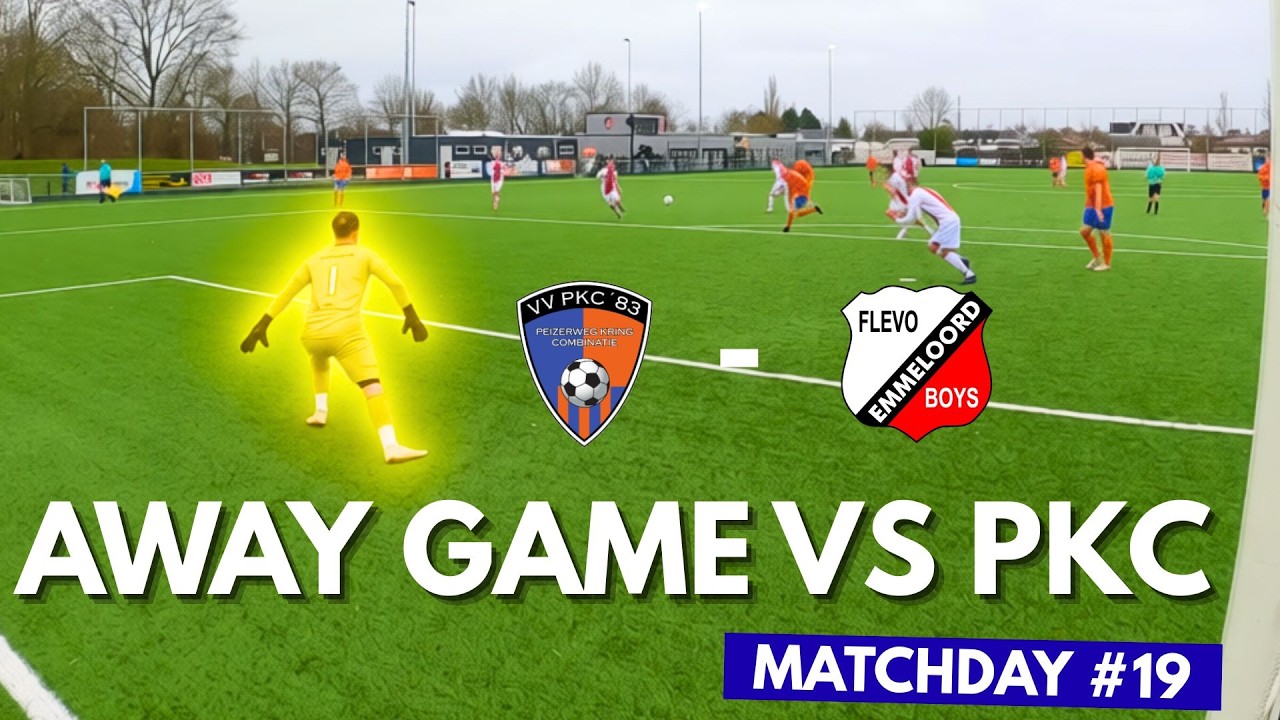 Not my busiest match | Highlights🧤⚽️ | PKC ’83 - Flevo Boys