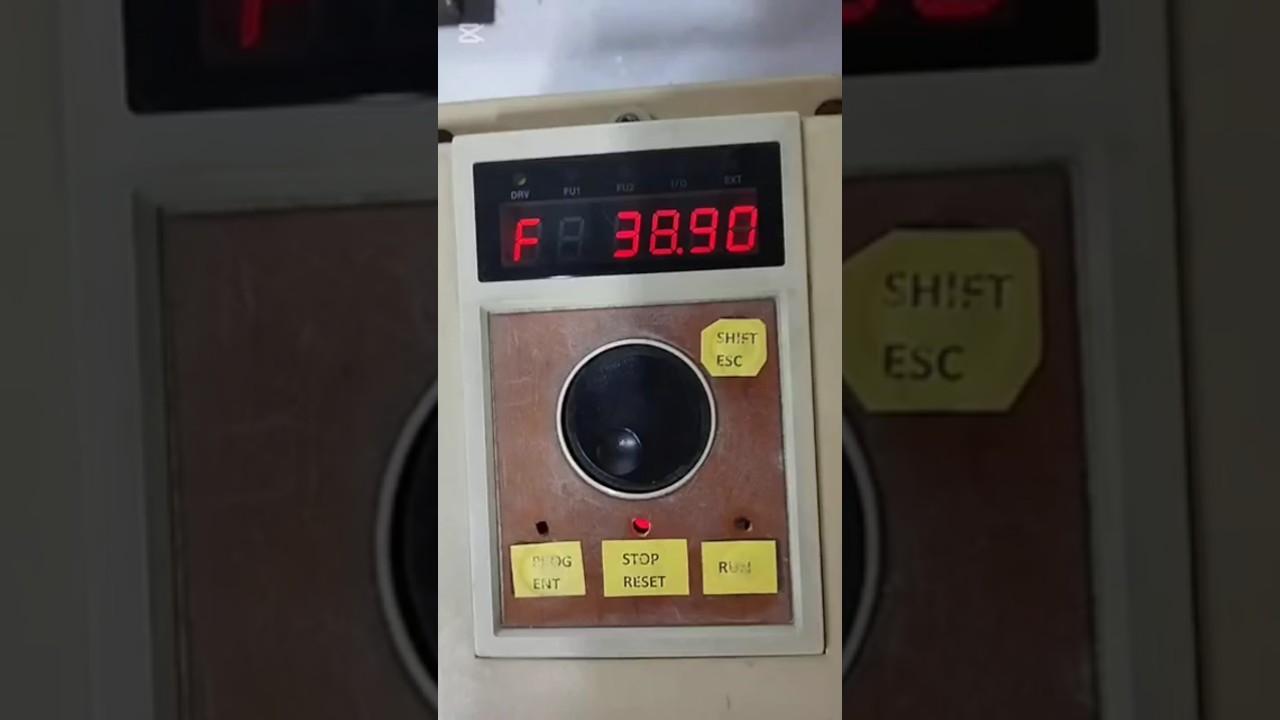 LS SV-iS5 Inverter Jog Operation | Terminal Wiring & Parameter Setting ⚡ 