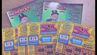5X CROSSWORD BONUS MATCH / $10 MONOPOLY , GIVE US A TRY